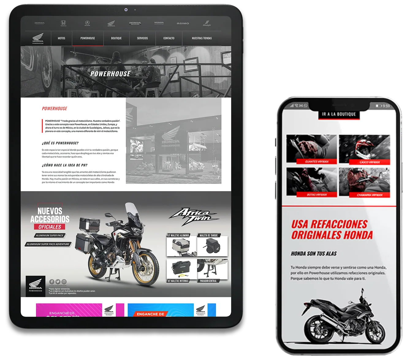 Proyecto desarrollado para Honda