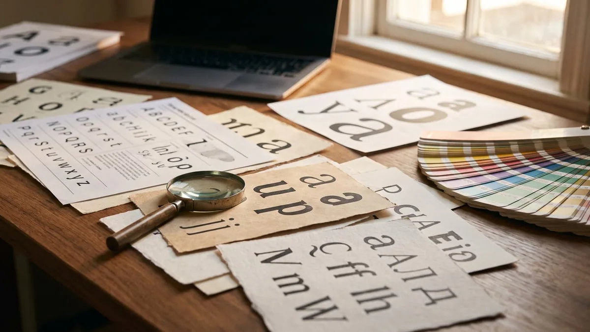 13 consejos a la hora de elegir la tipografía.