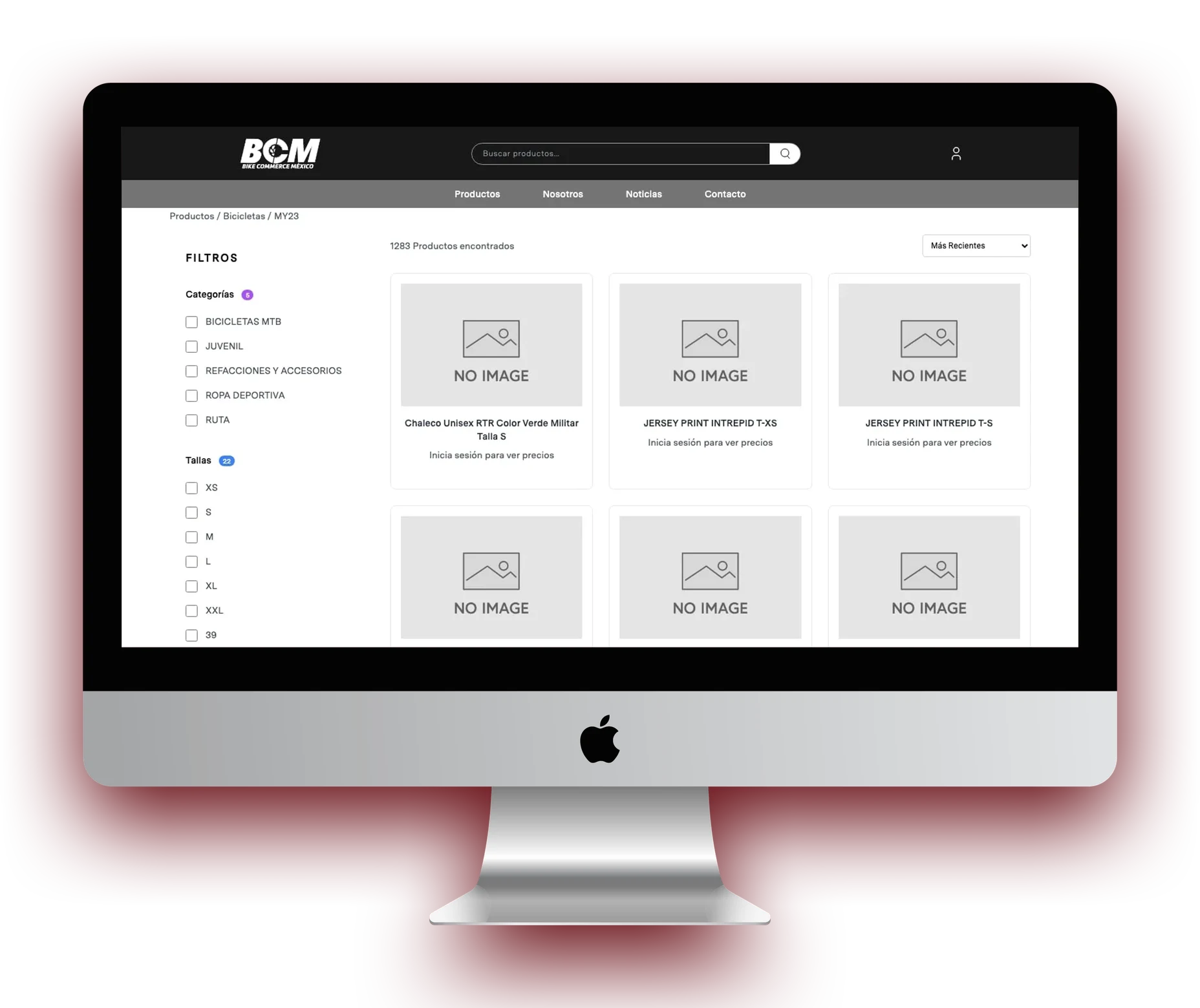 Otra pantalla del proyecto de BMC