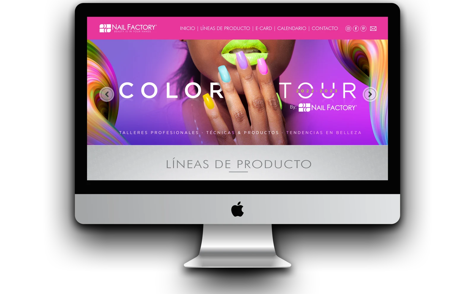 Proyecto desarrollado para Nail Factory