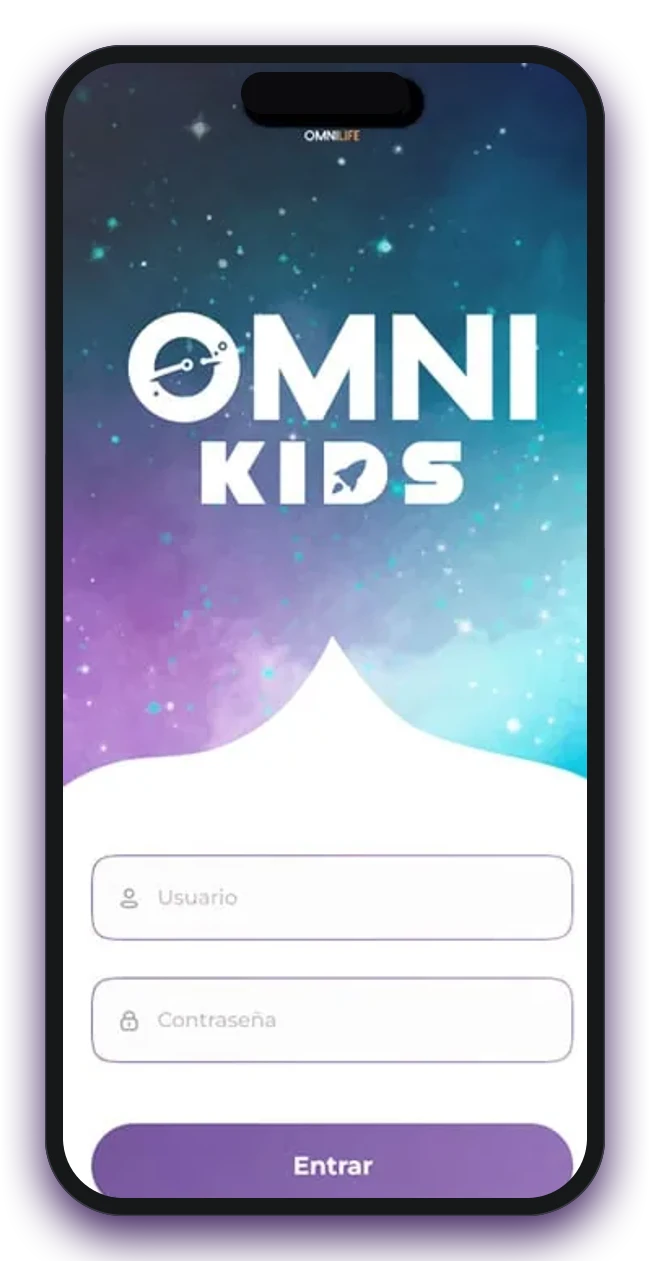 Otra pantalla del proyecto de Omnilife