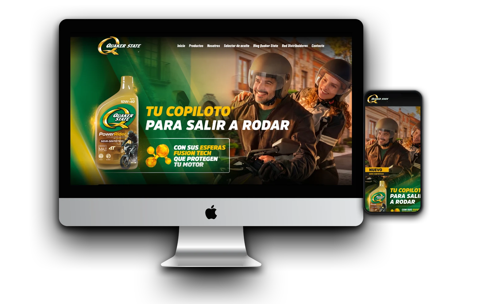 Proyecto desarrollado para Quaker State